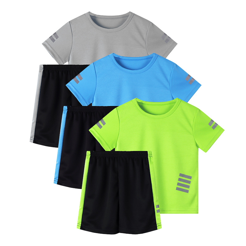 Badminton Jersey - ชุดกีฬาเด็กผู้ชาย สำหรับเด็กอายุ 5 ถึง 6 7
