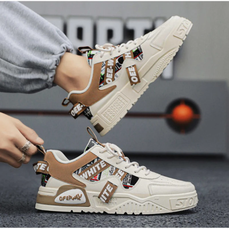 Casual แฟชั่นรองเท้าผ้าใบหนังใ - Badminton Shoes บทวิจารณ์และราคา