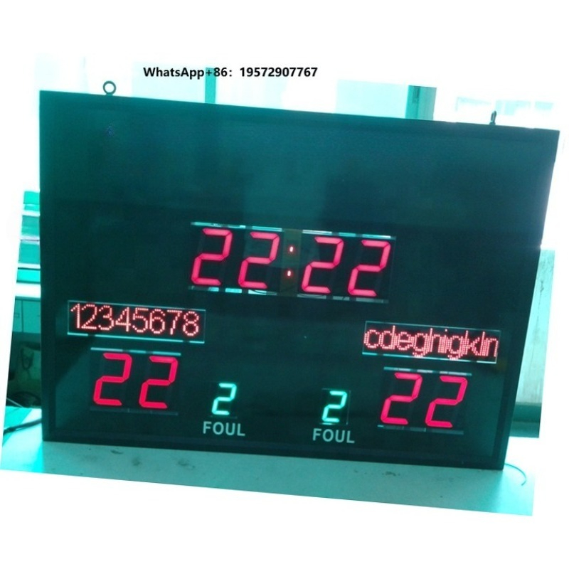 กระดานคะแนนอิเล็กทรอนิกส์แบบไร - Scoreboard Digital บทวิจารณ์และราคา
