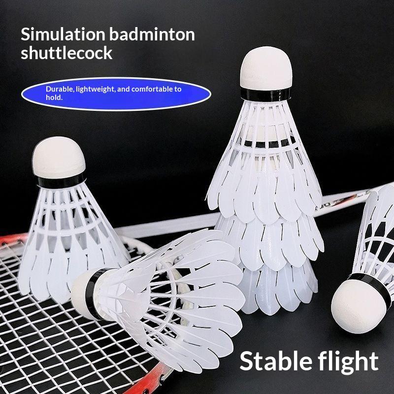 3/6/12 ชิ้น ลูกแบดมินตันสำหรับ - Badminton Shuttlecock บทวิจารณ์และราคา