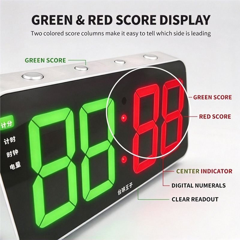 AD45 กระดานคะแนนอิเล็กทรอนิกส์ - Scoreboard Digital บทวิจารณ์และราคา