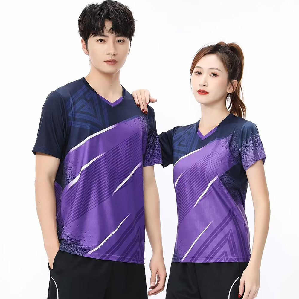 เสื้อยืดผู้ชายผู้หญิงเทนนิสเด็ - Badminton Jersey บทวิจารณ์และราคา