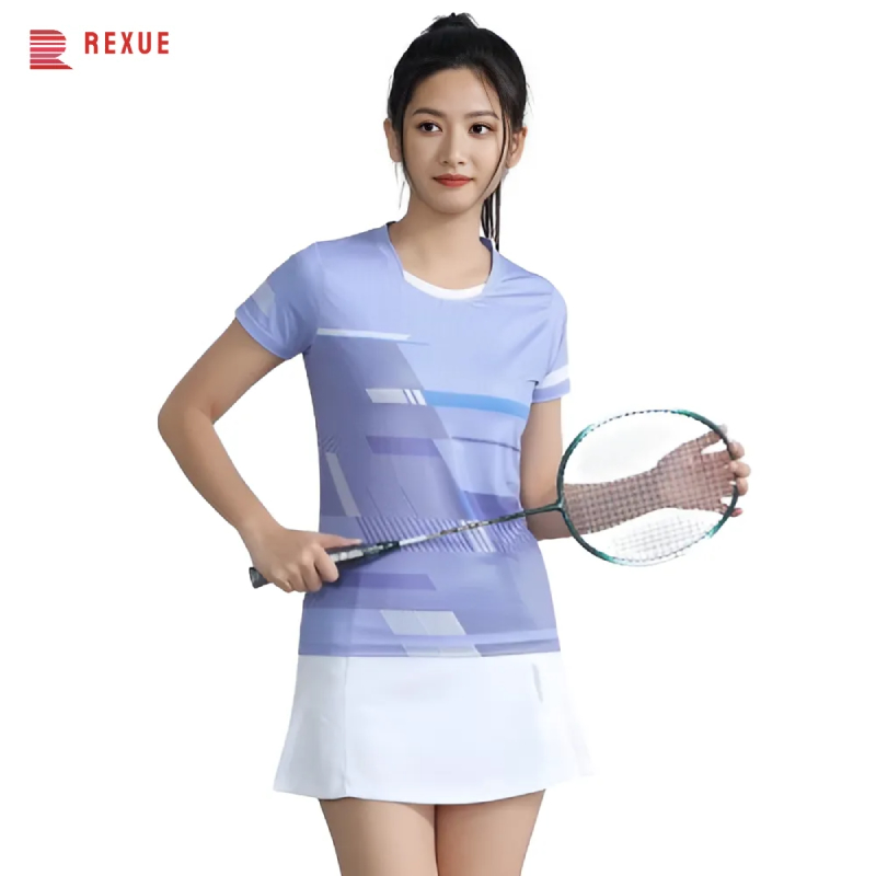 เสื้อเจอร์ซีย์ลายกีฬาปิงปองพิม - Badminton Jersey บทวิจารณ์และราคา