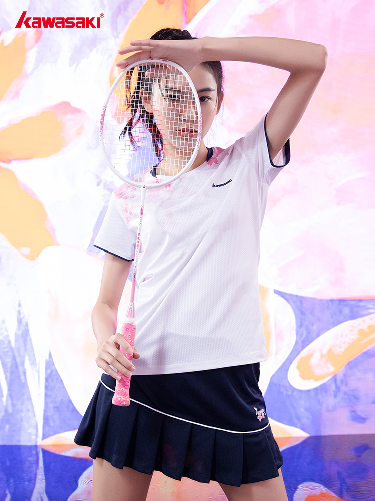 ชุดแบดมินตันผู้หญิงคาวาซากิ Or - Badminton Jersey บทวิจารณ์และราคา